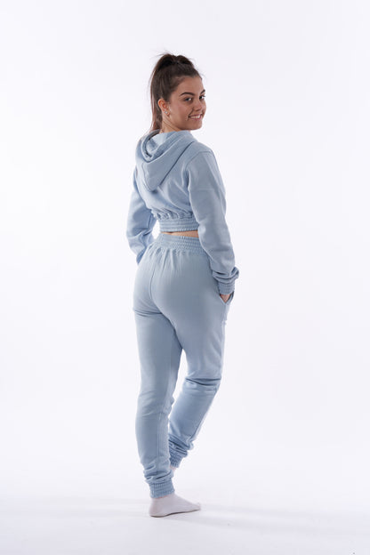 Celeste cropped hoodie and jogger set