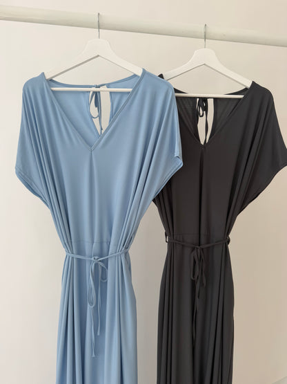 Relaxed fit cuffed jumpsuit