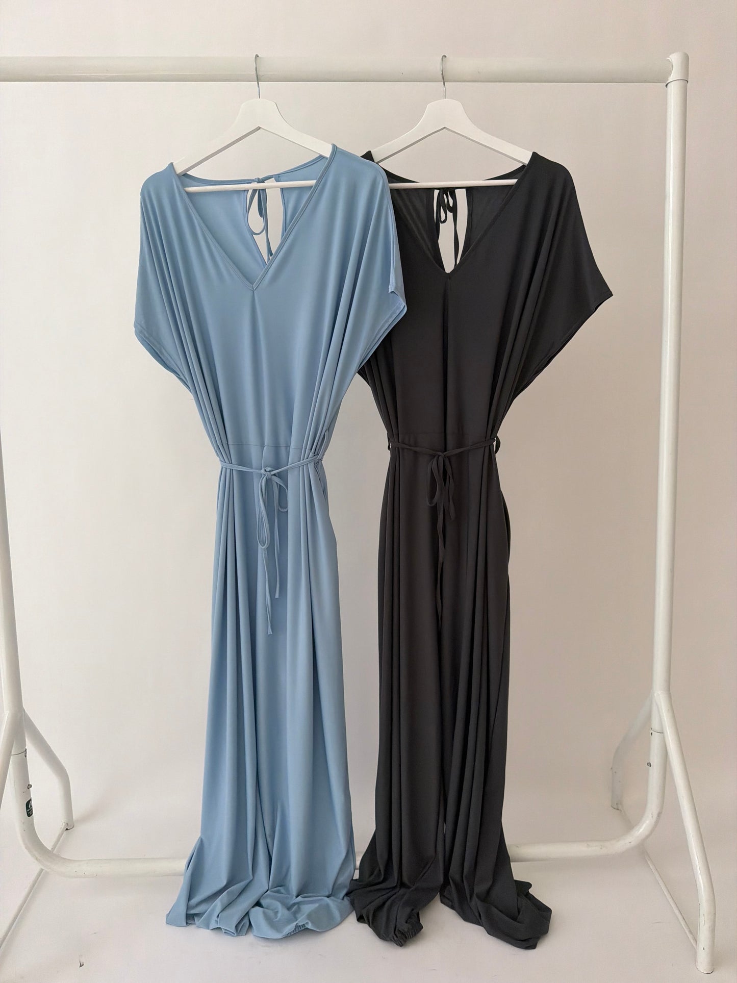 Relaxed fit cuffed jumpsuit