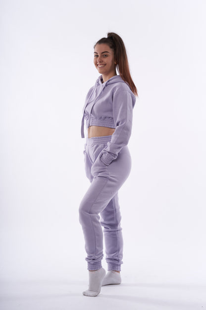 Celeste cropped hoodie and jogger set