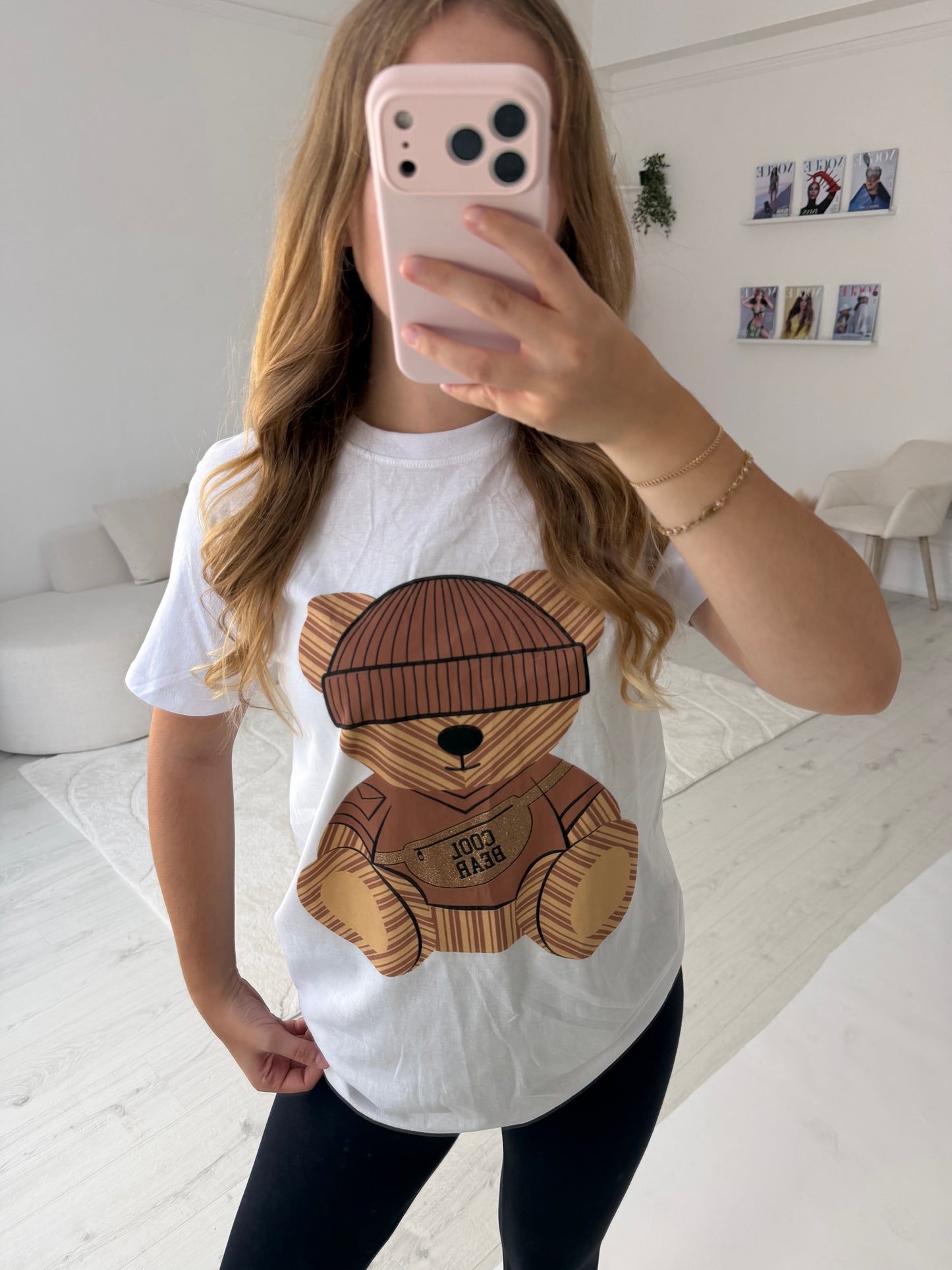 ‘Cool bear’ graphic tee